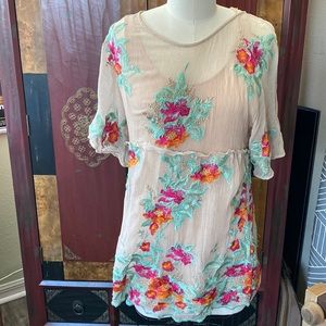 Soft Surroundings Embroidered Tunic